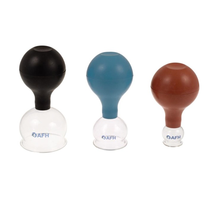 AFH Schröpfglas mit Ball Spezial | Farbauswahl und Größenauswahl