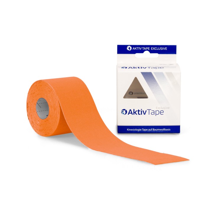 AFH Aktiv Tape | Kinesiologie Tape 5,0 cm x 5 m | orange