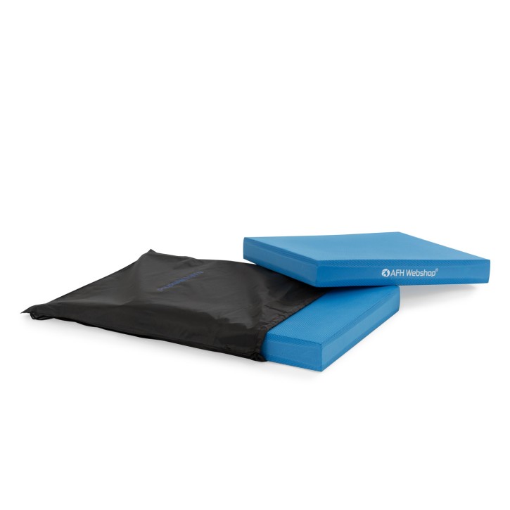 AFH Balance Pad Premium mit Rucksack | groß | blau