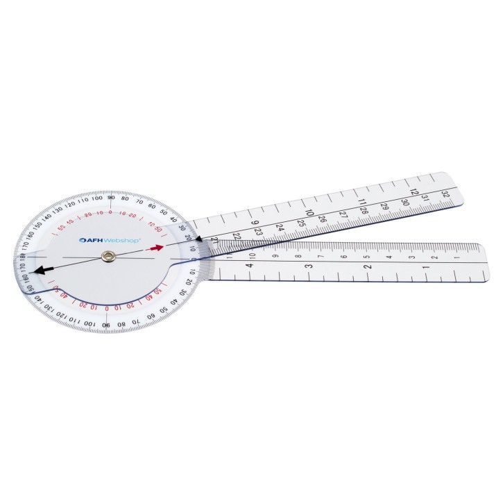 AFH Winkelmesser | Goniometer aus Kunststoff | Typ 5.0