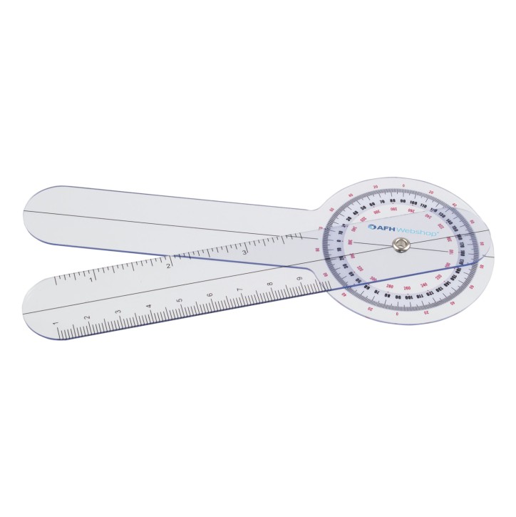 AFH Winkelmesser | Goniometer aus Kunststoff | Typ 8.0