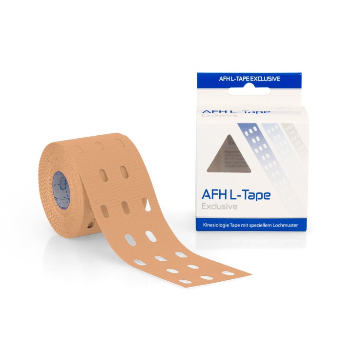 AFH L-Tape | 5,0 cm x 5 m | beige | MHD 03/2022