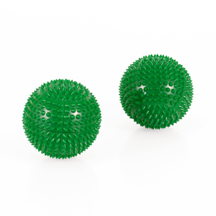 Magnet Akupunktur Massage Kugeln | 2 Stück | Ø 55 mm | grün