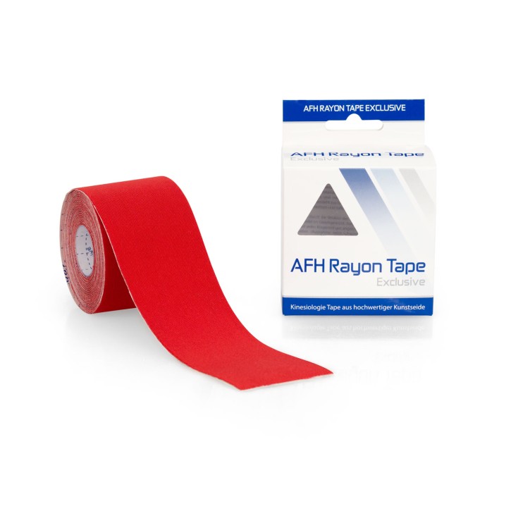 AFH Rayon Tape Exclusive | Kunstseide 5,0 cm x 5 m | rot