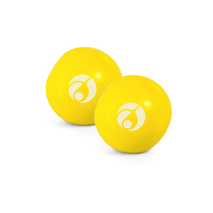 TheraPIE Gewichtsball | Sportball | Gymnastikball | 2er Set | 0,50 kg