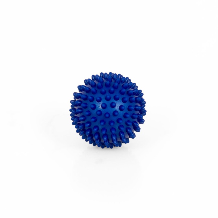 TheraPIE Massageball | Igelball SOFT Deluxe | 8,0 cm = dunkelblau