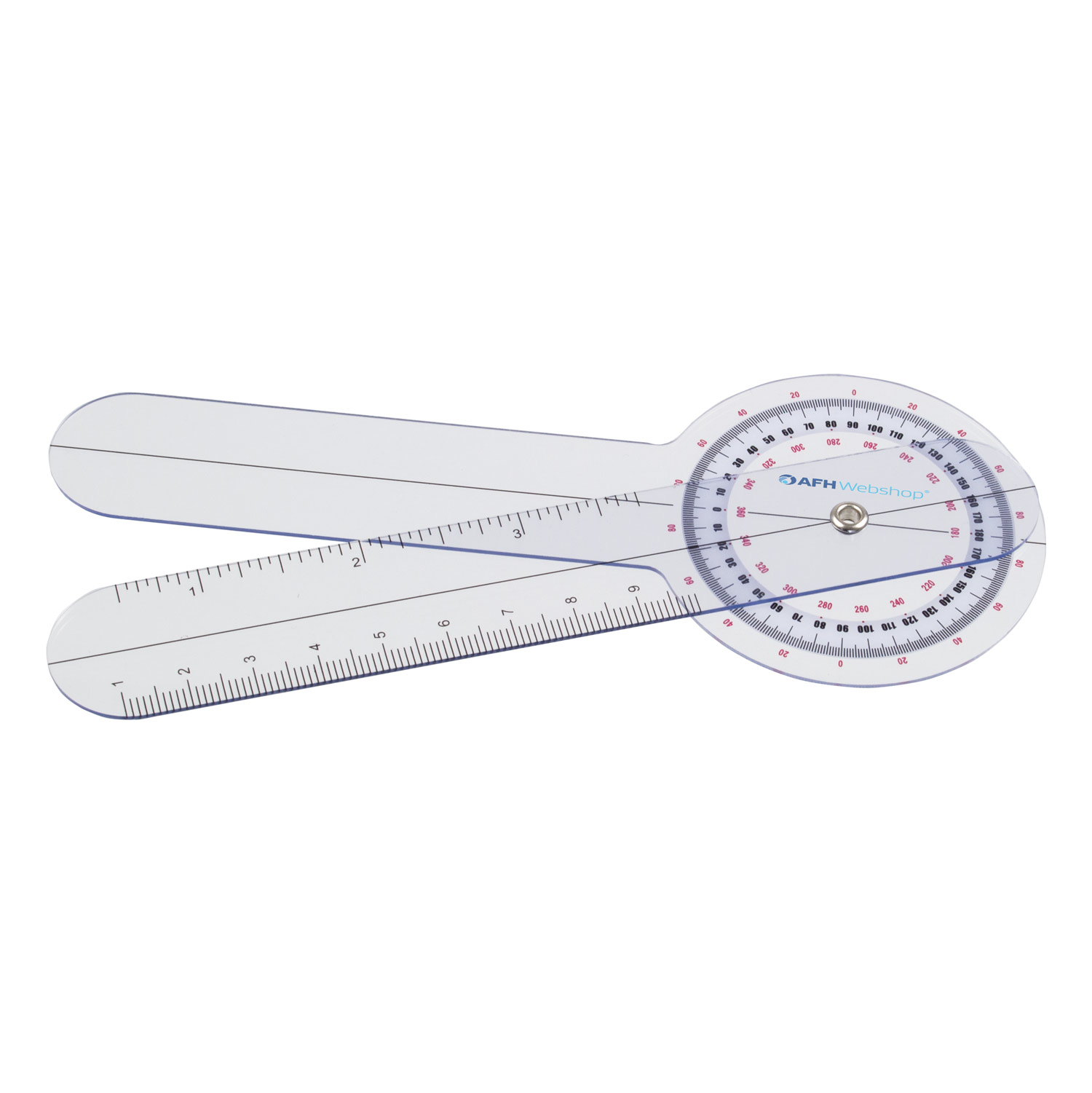 AFH Winkelmesser Typ 8.0 16 cm Goniometer aus Kunststoff 