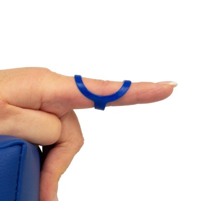 AFH Multi Splint® Set | Finger Splint | großes Set | blau | Gratisbeilage: AFH Maßband