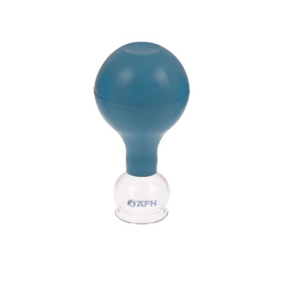 AFH Schröpfglas mit Ball Spezial | Ø 34mm | Blau
