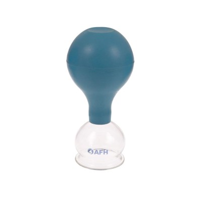 AFH Schröpfglas mit Ball Spezial | Ø 48mm | Blau
