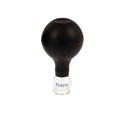 AFH Schröpfglas mit Ball Spezial | Ø 25mm | Schwarz