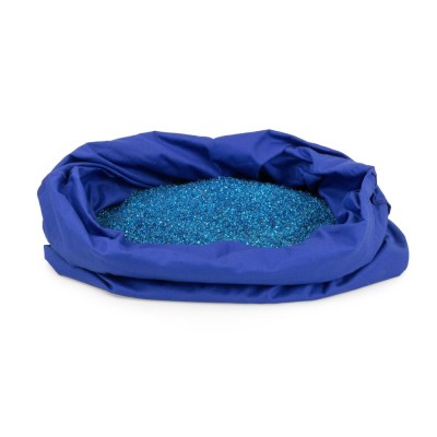 AFH Sensorik Glas Beans aqua blau 15,0 kg mit Cotton Bag Premium