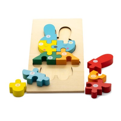 AFH 3-D Puzzle Zähllernhilfe 1 - 10 | Häschen