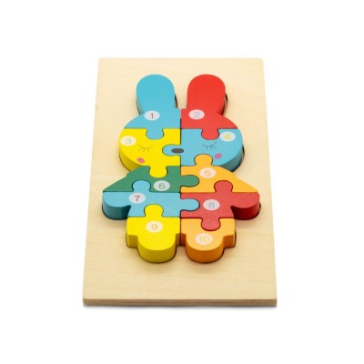 AFH 3-D Puzzle Zähllernhilfe 1 - 10 | Häschen