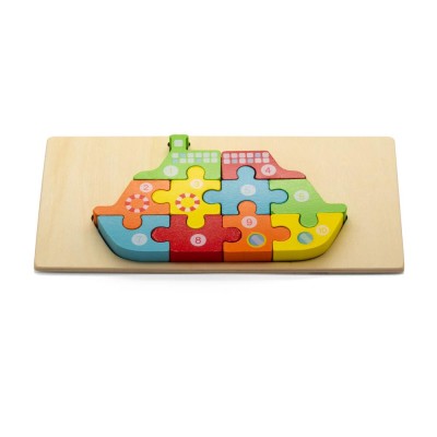 AFH 3-D Puzzle Zähllernhilfe 1 - 10 | Schiff