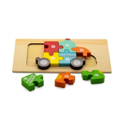 AFH 3-D Puzzle Zähllernhilfe 1 - 10 | Transporter