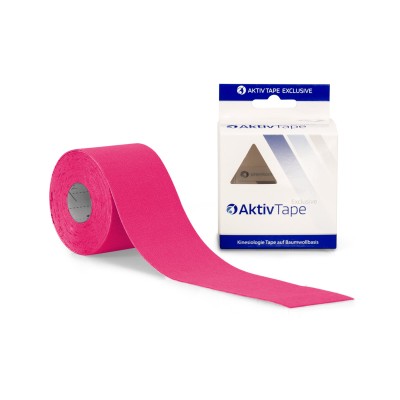 AFH Aktiv Tape® | Kinesiologie Tape 5,0 cm x 5 m | pink