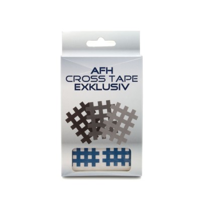 AFH Cross Tape Exclusive | Größe 2 | 28 x 36 mm | 60 Stück | blau