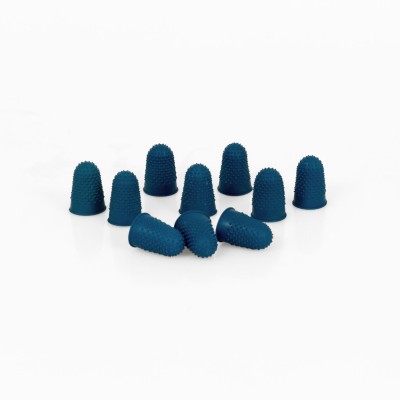 AFH Dermo Massager | Finger Cover | 10er Set | blau | XL