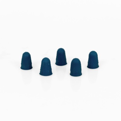 AFH Dermo Massager | Finger Cover | 5er Set |  blau | XL
