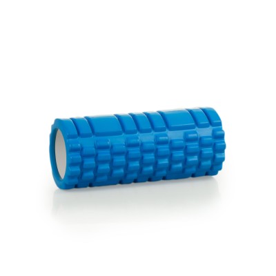 Faszien Foam Roller Deluxe mit Tasche | Länge: 33 cm | Ø 14 cm | blau