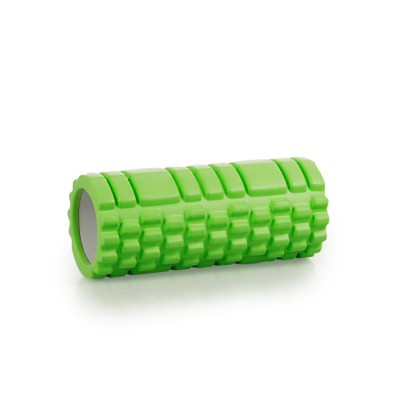 Faszien Foam Roller Deluxe mit Tasche | Länge: 33 cm | Ø 14 cm | grün