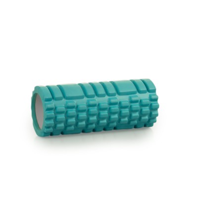 Faszien Foam Roller Deluxe mit Tasche | Länge: 33 cm | Ø 14 cm | hellblau
