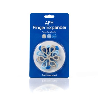 AFH Finger Expander | Fingertrainer | Handtrainer | 3er Set leicht
