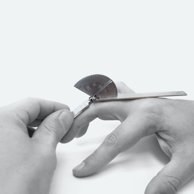 Mängelexemplar: AFH Finger Goniometer Gelenkmesser | 14,5 cm | Edelstahl