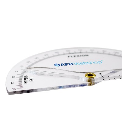 AFH Winkelmesser | Goniometer aus Acryl | Deluxe Line | Typ 3.0