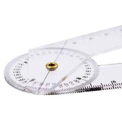 AFH Winkelmesser | Goniometer aus Acryl | Deluxe Line | Typ 6.0