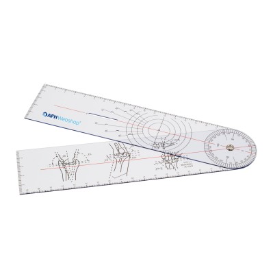 AFH Winkelmesser | Goniometer aus Kunststoff | Typ 2.0