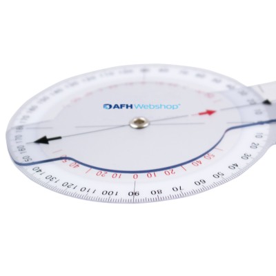 AFH Winkelmesser | Goniometer aus Kunststoff | Typ 5.0