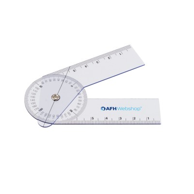 AFH Winkelmesser | Goniometer aus Kunststoff | Typ 6.0