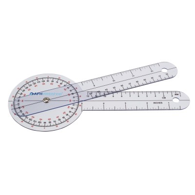 AFH Winkelmesser | Goniometer aus Kunststoff | Typ 7.0
