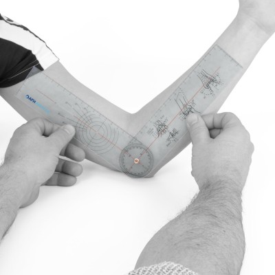 AFH Winkelmesser | Goniometer aus Acryl | Deluxe Line | Typ 2.0