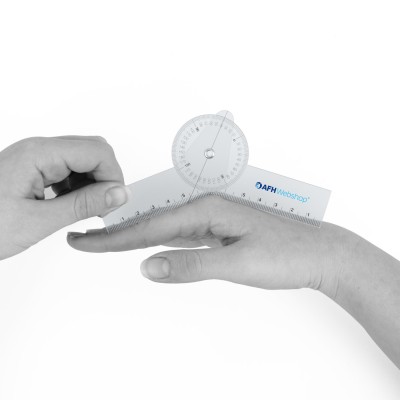AFH Winkelmesser | Goniometer aus Acryl | Deluxe Line | Typ 6.0
