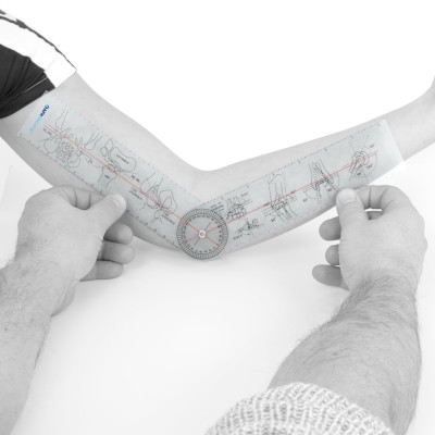 AFH Winkelmesser | Goniometer aus Kunststoff | 6er Set