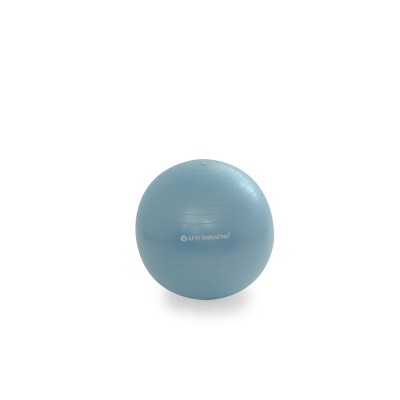 AFH TheraPIE Gymnastikball inkl. Pumpe | hellblau | ca. Ø 45 cm