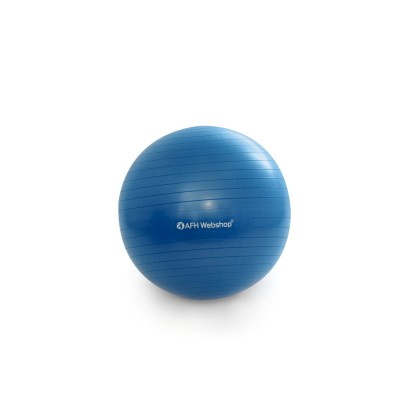 AFH TheraPIE Gymnastikball inkl. Pumpe | dunkelblau | ca. Ø 65 cm