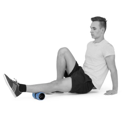 Massage Foam Roller | Faszien Roller | Größe 16 cm x 9,5 cm | blau