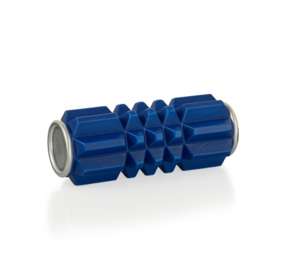 Mini Massage Foam Roller Typ 2.0 | 6,15 cm x 15,4 cm | blau