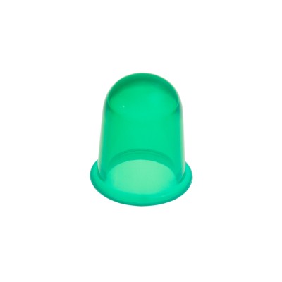 AFH Schröpfkopf aus Silikon Premium | Ø 5,0 cm | grün
