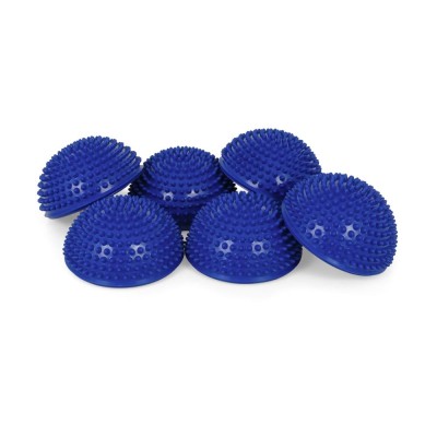 TheraPIE Balance Igel Premium Soft | Blaue Variante |  ca. Ø 16 cm | 6er Set + Pumpe | Farbauswahl