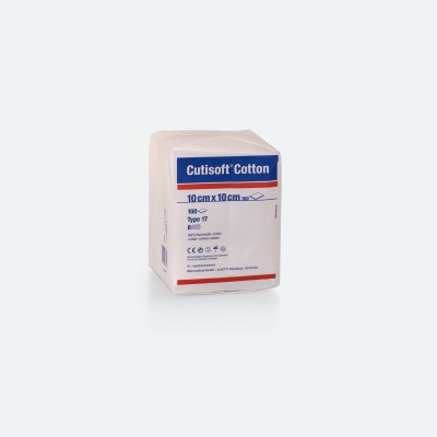 Cutisoft® Cotton Kompressen | Baumwolle