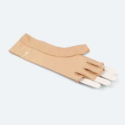 EDEMA Medium | 3/4 Finger | Ödem Handschuh | S | beige