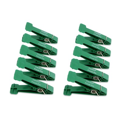 Ersatzklammern für Finger Pinch Exercisers | 10 Stück | Farbe: grün