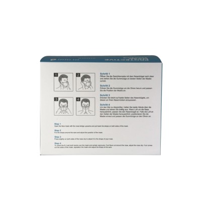 FFP2 Maske | faltbarer Mund-Nasen-Schutz | 25er Pack