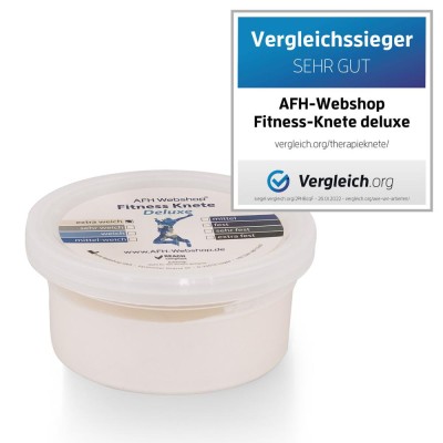 Fitness Knete DELUXE | 85 g  | creme | extra weich
