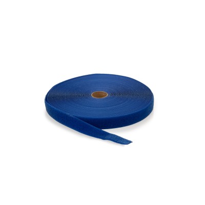 Flauschband | Breite: 38 mm | Länge: 25 m | blau